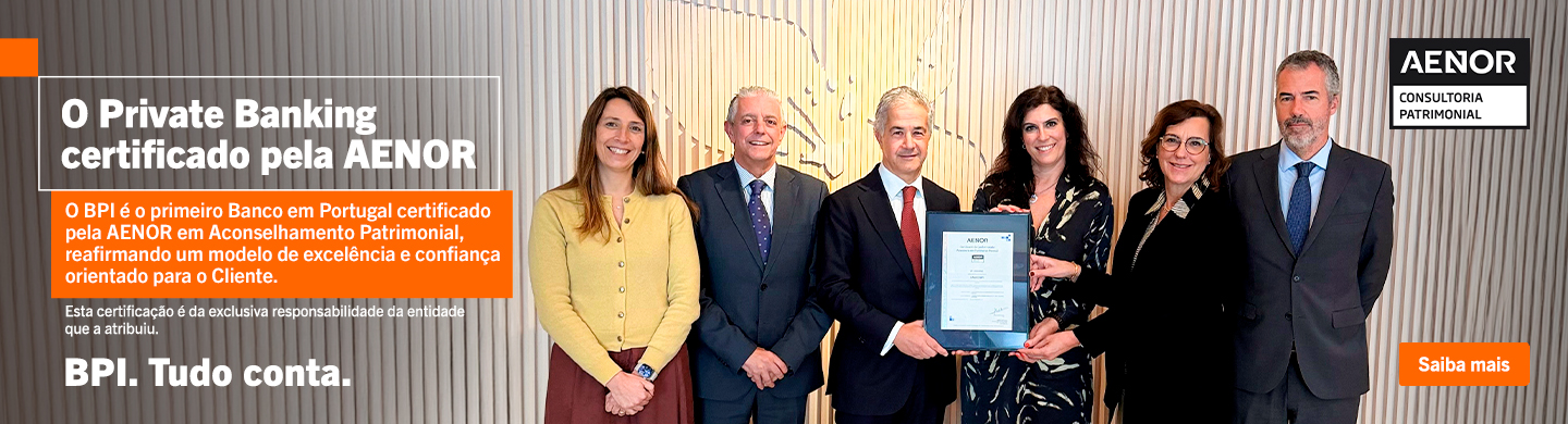 Info: O Private Banking certificado pela AENOR,