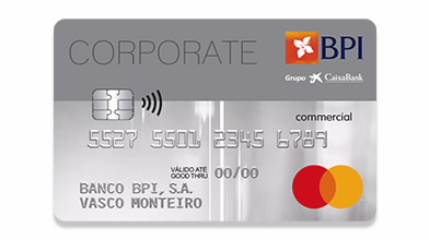 Cartão BPI Corporate na versão Classic