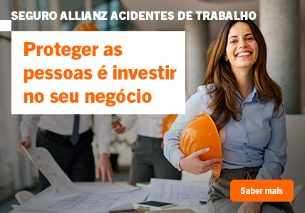 Info: Mulher na construção civil, representa os trabalhadores por conta de outrem do Seguro Allianz Acidentes de Trabalho no BPI.