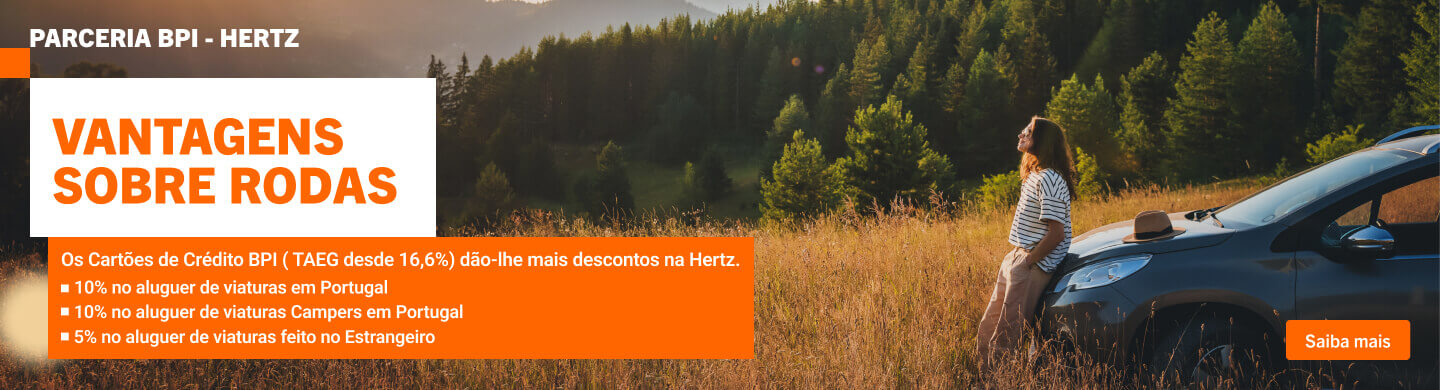 Info: Descubra as vantagens da parceria BPI x Hertz